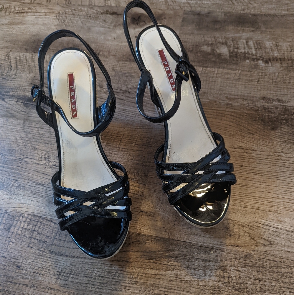 Prada Platform Sandals - image 4